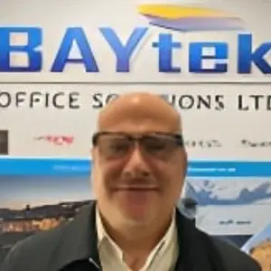 Simon Greenland, Sales Director, BAYtek Office Solutions